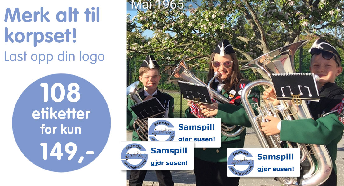 Navnelapper til korps